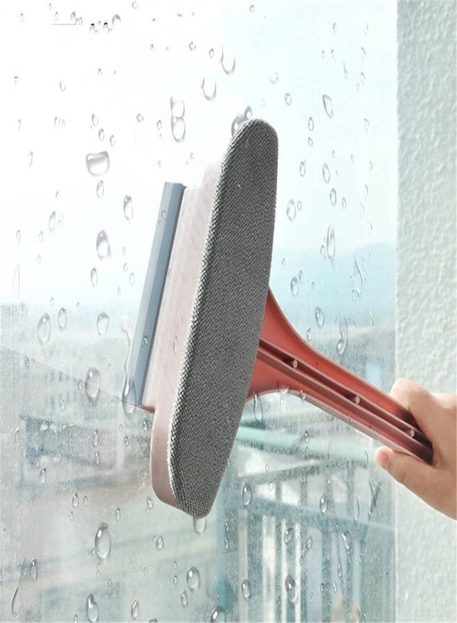 AIMERS Mesh Screen Cleaner Brush, Foldable Detachable Window Mesh Screen Cleaner Brush with Wet and Dry Dual Window Cleaning Squeegee Brush for Car Windows Seats Sofas Screens Desktop Tiles (1) - Image 3